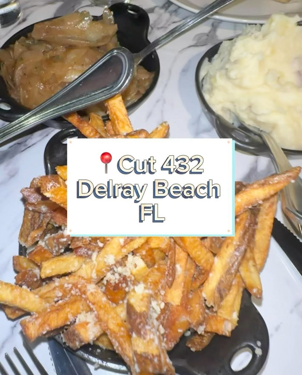 cut 432 dress code Saved the best Florida review for last. Love me some steak and sides, and does it best. What’s your favorite side? 🥩🍟 #yourcravings365 , •, •, • • #flfoodie #foodie #floridafoodie #foodporn edit-coastal-escape color:Rosewater Ariadna Majewska, women, women Formal dress no items will be